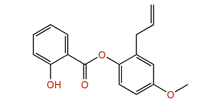 2-Allyl-4-methoxyphenyl 2-hydroxybenzoate